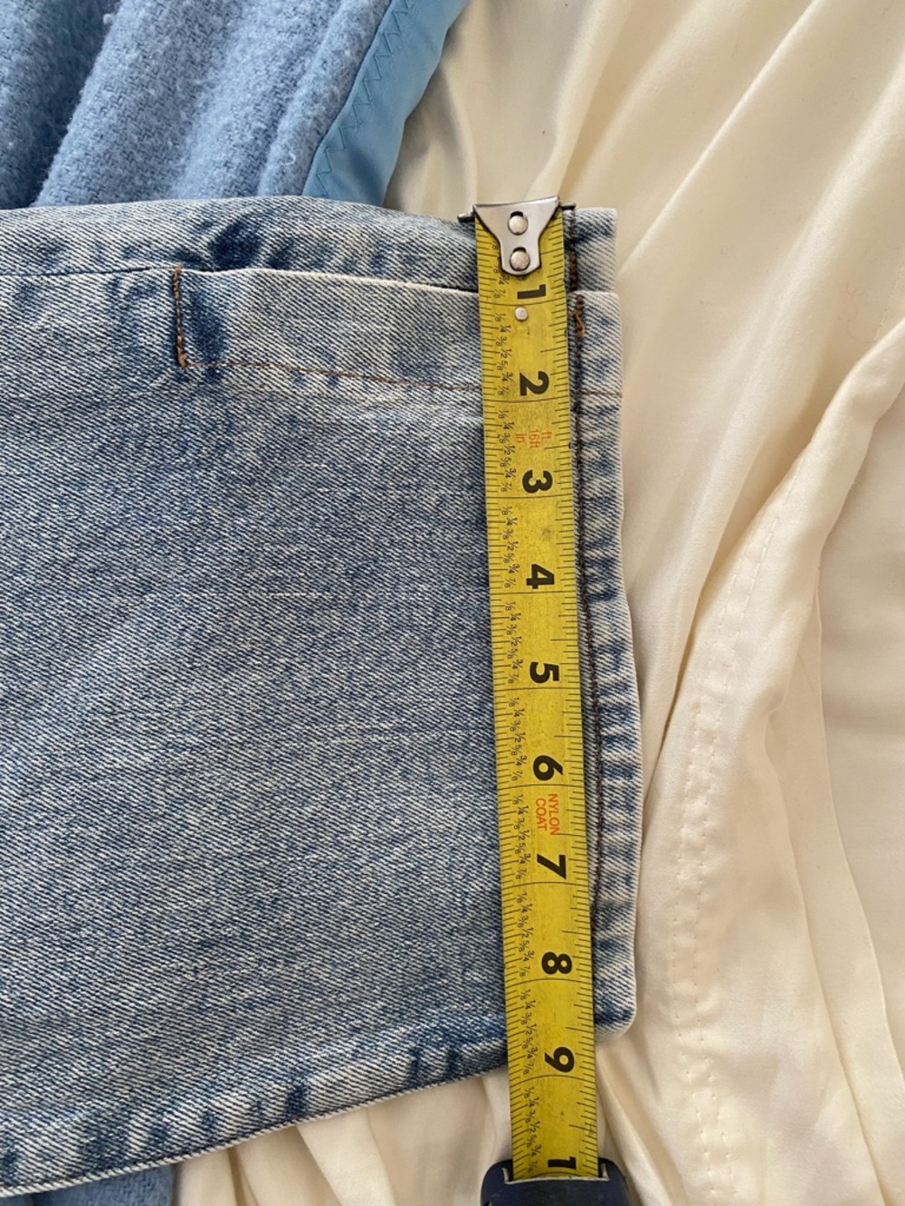 Express Light Wash Denim Jeans - Picture 8 of 8